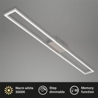 Briloner Deckenleuchte Frame LED 20W Stufendimmbar...