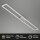 Briloner Deckenleuchte Frame LED 20W Stufendimmbar Deckenlampe Nickel-Matt
