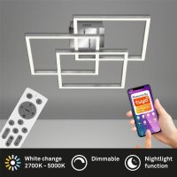 Deckenleuchte Briloner Deckenlampe LED 40W SmartHome...