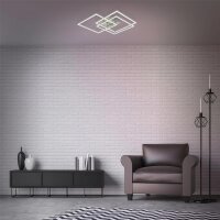 Deckenleuchte Briloner Deckenlampe LED 40W SmartHome Fernbedienung