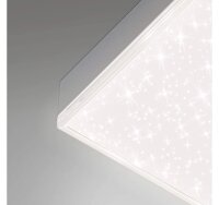 Briloner Frameless LED Panel 100 cm Weiß, dimmbar mit Fernbedienung, CCT 24W