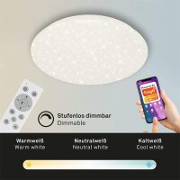 Deckenleuchte Briloner Sternenhimmel Deckenlampe WIFI...