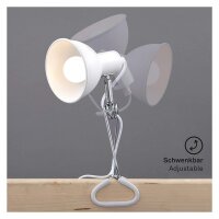 Briloner  Fix Klemmlampe Schwenkbar Spot Weiß