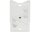 Eckverbinder Adapter zur Eckbefestigung, Weiß, 11,7 x 7,5 x 5,2 cm – Telefunken