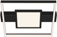 Deckenleuchte Briloner Frame LED Schwarz Lichteffekt...