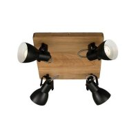 Briloner  Abbo Deckenlampe 4-flammig Spot Schwenkbar...