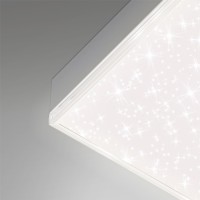 B-Kartonage Briloner LED Deckenleuchte 24W Frameless Sternenhimmel Panel CCT Fernbedienung Dimmbar Deckenlampe Eckig Wei&szlig;