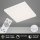 B-Kartonage Briloner LED Deckenleuchte 24W Frameless Sternenhimmel Panel CCT Fernbedienung Dimmbar Deckenlampe Eckig Wei&szlig;