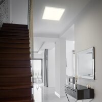 Deckenlampe Briloner Slim Fernbedienung Panel 22W warm-kaltweiß