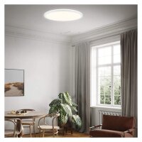 LED Deckenleuchte Slim, Weiß, 30 Watt, Ø 48 cm – Briloner