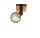 Briloner  Wood Basic Wandlampe 1-flammig Spot Schwenkbar Strahler Holz Gunmetal