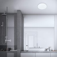 LED Deckenlampe Splash, Weiß, 10 Watt, 4000K, IP44, Ø 22 cm – Briloner