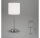 Briloner  Fabric Tischlampe Kabelschalter Stoffleuchte 38,5cm Weiß