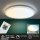 LED Deckenlampe Panel, weiß, 22 Watt, 2700K, CCT einstellbar, mit Fernbedienung – Briloner