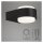 Briloner Hanau LED Außenwandleuchte 6,5W Up & Down IP44 Rund Schwarz