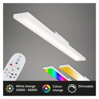 Deckenleuchte Briloner Frameless 24 Watt LED RGB CCT...