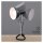 Klemmlampe Fix, Schwarz, 8 Watt, E14-Fassung, schwenkbar, 13 x 30,5 cm – Briloner