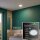 LED Einbauleuchte Flat Dim, Matt Nickel, Bohrloch 20,5 cm, 18 Watt, dimmbar, IP44 – Briloner