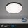 LED Deckenleuchte Malbona, Schwarz, 13 Watt, IP44, Ø 28,5 cm – Briloner