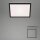 Briloner Slim LED Panel 29,3x29,3cm Schwarz, dimmbar mit Fernbedienung, CCT 18W