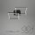 Briloner Frame LED Deckenleuchte Schwarz – dimmbar, schwenkbar, 24 W, 1.800 lm, 3.000 K