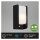 Briloner  E27 Sensor Außenlampe IP44 Eckig Schwarz