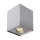 Deckenleuchte Chloe, Silber, 10 Watt, GU10-Fassung, IP20, 9,7 x 9,7 x 12,5 cm – Spectrum