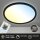 Deckenleuchte Briloner Slim LED Schwarz Deckenlampe