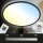 Deckenleuchte Briloner Slim LED Schwarz Deckenlampe