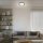 Briloner Slim LED Panel 19x19cm Schwarz mit Backlight Effekt, 12W 4000K