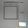 Deckenleuchte Briloner LED Slim Panel Deckenlampe eckig Fernbedienung
