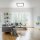 LED Deckenleuchte Slim, Schwarz, 22 Watt, dimmbar, mit Fernbedienung – Briloner