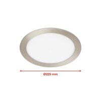 Einbauleuchte Telefunken SmartHome LED 18W Ø22,5CM...
