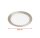Einbauleuchte Telefunken SmartHome LED 18W Ø22,5CM Einbaulampe RGB CCT Rnd Nickel-Matt