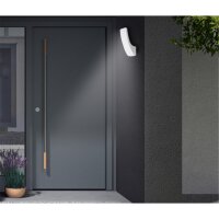 Telefunken LED Außenwandleuchte 15W IP44 Silber