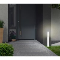 B-Kartonage Außenleuchte Telefunken LED Weiß Wegeleuchte Gartenlampe