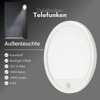B-Kartonage Telefunken  LED Au&szlig;enwandleuchte,...