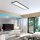 Deckenleuchte Briloner LED Panel schwarz mit Farbsteuerung kaltweiß - warmweis Deckenlampe 100cm
