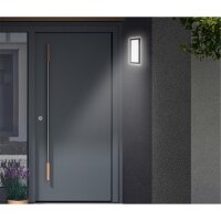 Telefunken LED Außenwandleuchte 16W IP44 Schwarz