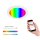 Smarte Einbauleuchte, Weiß, 12 Watt, dimmbar, smart steuerbar, RGB, WLAN/WiFi – Telefunken
