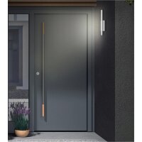 Telefunken LED Außenwandleuchte 4W IP44 Silber