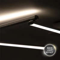 Deckenleuchte Briloner LED Deckenlampe Aluminium knickbar direkte und indirekte Beleuchtung