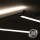 B-Kartonage Deckenleuchte Briloner LED Deckenlampe Aluminium knickbar direkte und indirekte Beleuchtung