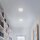 LED Deckenleuchte Sternenhimmel-Optik Eckig, Weiß, 11 Watt, 4000K – Briloner