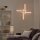 LED Deckenleuchte mit Laserlochoptik, Schwarz, 21 Watt, 2900lm, 3000K – Briloner