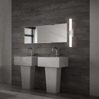 Briloner Badleuchte LED Wandleuchte 47cm 11W Schalter Chrom