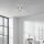 LED Deckenleuchte Glitzer, Chrom, 15 Watt, 3000K, 40 x 35,5 x 11,2 cm – Briloner