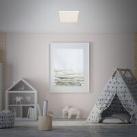 LED Deckenleuchte Sternenhimmel-Optik, Weiß, 16 Watt, Sternenhimmel-Effekt – Briloner