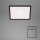 Briloner Slim LED Panel 29,3x29,3cm Schwarz mit Backlight Effekt, 18W 4000K