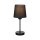 Tischleuchte Briloner Tischlampe schwarz Nachttischlampe